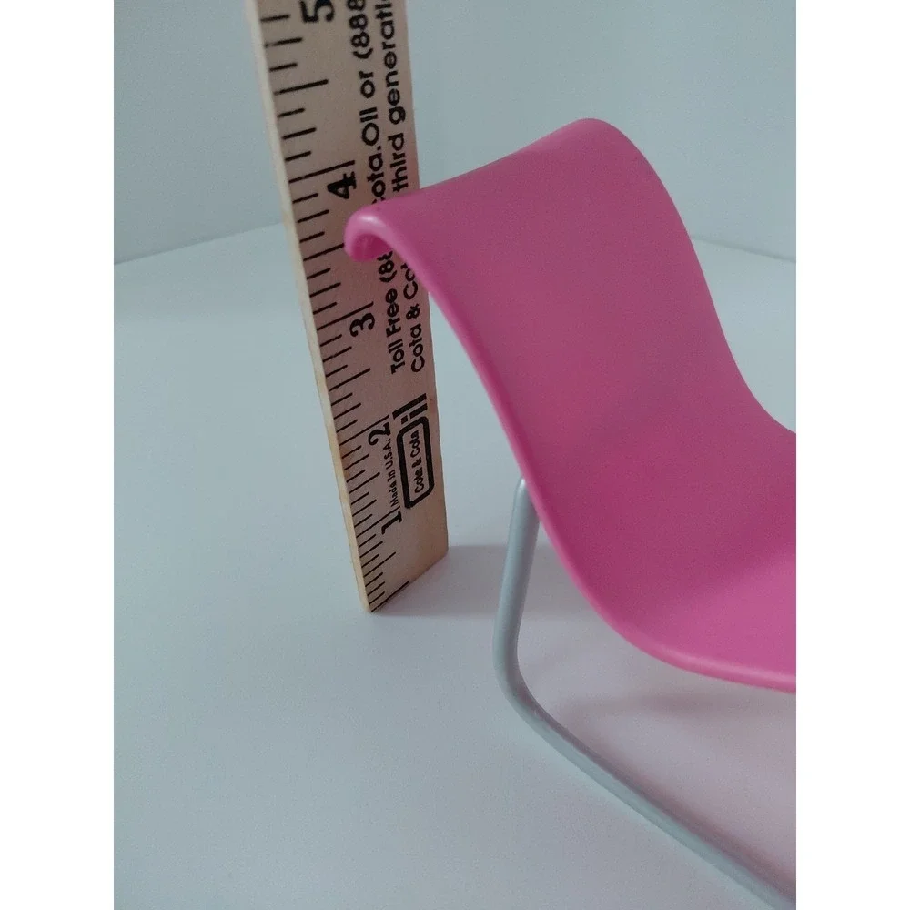 2007 Barbie Doll‎ Hot Pink Rocking Lounge Chair Living Room Furniture Rare